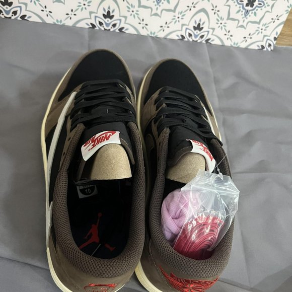 Air Jordan 1 Travis Scott AJ1 TS Barb low bar main image 4